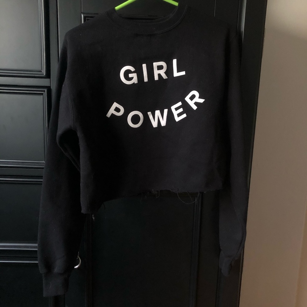 Rare Brandy Melville Girl Power Black Nancy